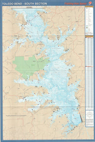 Toledo Bend-South (Dam to Patroon Bay) by Fishing Hot Spots