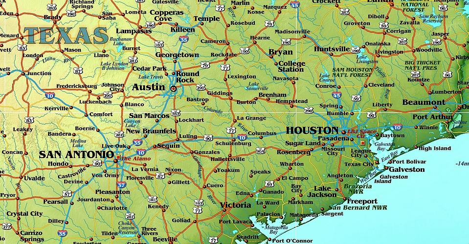 USA Wall Map by Compart Maps