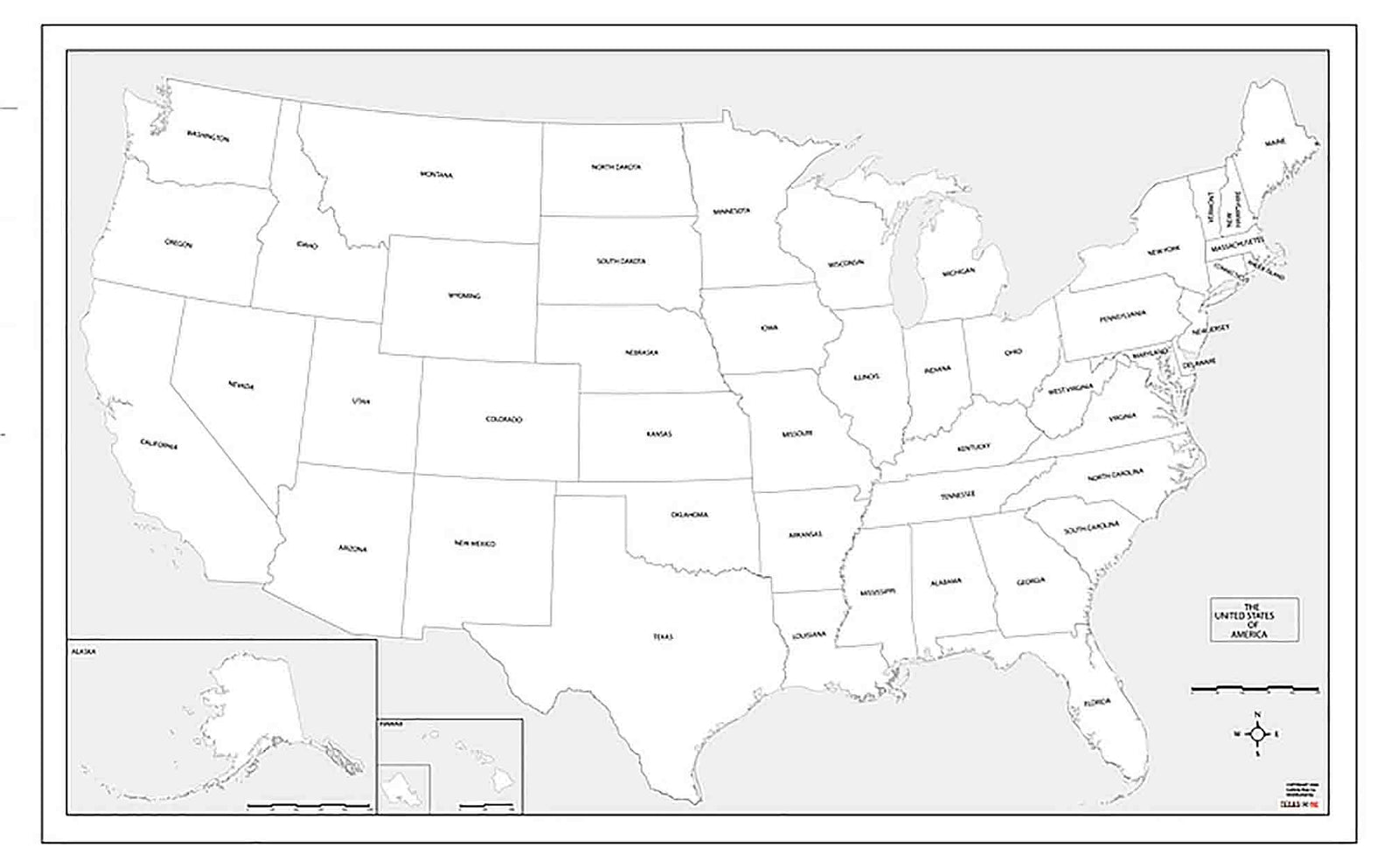 USA Wall Map