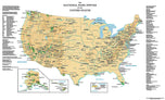 USA National Parks Map