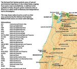 USA National Parks Map