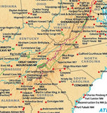 USA National Parks Map