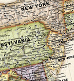 USA Legacy Wall Map by Globe Turner