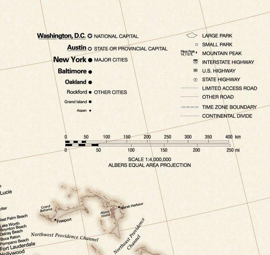 USA Legacy Wall Map by Globe Turner