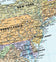 USA Classic Wall Map by Globe Turner