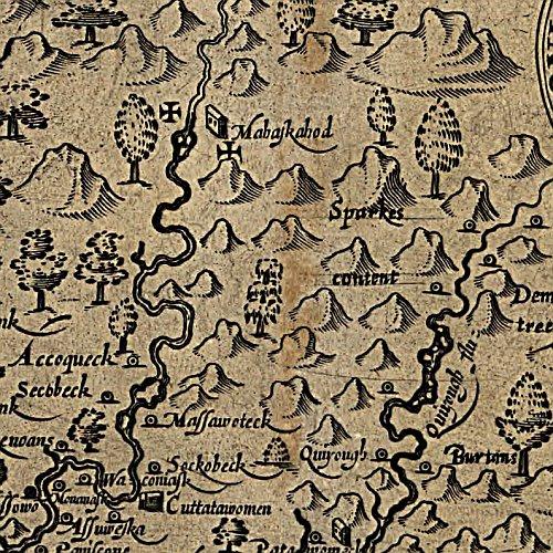 Virginia, discovered and discribed by Captayn John Smith, 1606; graven by William Hole