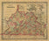 Colton's Virginia, 1862