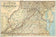 Map of the state of Virginia, 1863