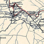 Map showing the operations of the Army of the Potomac under command of Maj. Gen. George G. Meade from March 29th to April 9th 1865