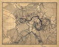 Map of the battle of Chancellorsville, Sunday, May 3rd