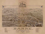 Barre, Vermont by Beck & Pauli, 1884