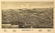 Bennington, Vermont by L. R. Burleigh, 1887