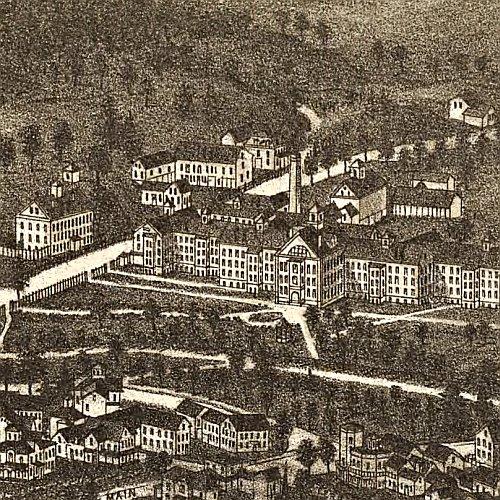 Brattleboro, Vermont by L. R. Burleigh, 1886