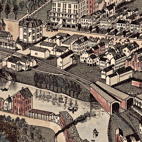 Montpelier, Vermont by A.F. Poole, 1884