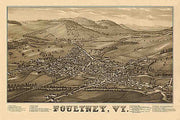 Poultney, Vermont by L. R. Burleigh, c1886