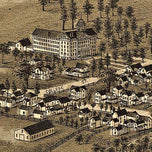 Poultney, Vermont by L. R. Burleigh, c1886