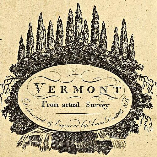 Vermont, from actual survey, 1814