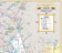 Harris County Major Thoroughfare Wall Map with Zip Codes by Key Maps Inc.