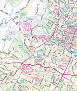 Austin Regional Area Major Arterial Wall Map