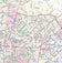 San Antonio Regional Area Major Arterial Wall Map