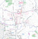 San Antonio Regional Area Major Arterial Wall Map