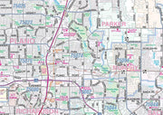 Collin County Major Arterial Wall Map by MetroMaps