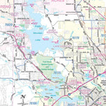 Tarrant County Major Arterial Wall Map