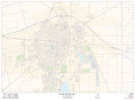 Abilene Wall Map by Map Sherpa