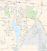 Abilene Wall Map by Map Sherpa