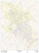 Bryan/College Station Wall Map by Map Sherpa