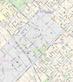 Bryan/College Station Wall Map by Map Sherpa