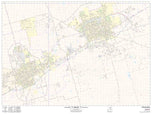 Midland Odessa Wall Map by Map Sherpa