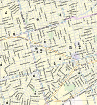 Midland Odessa Wall Map by Map Sherpa