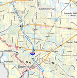 Rio Grande Valley Wall Map by Map Sherpa