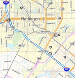 Rio Grande Valley Wall Map by Map Sherpa