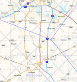 Eagle Ford Shale Wall Map