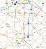Eagle Ford Shale Wall Map