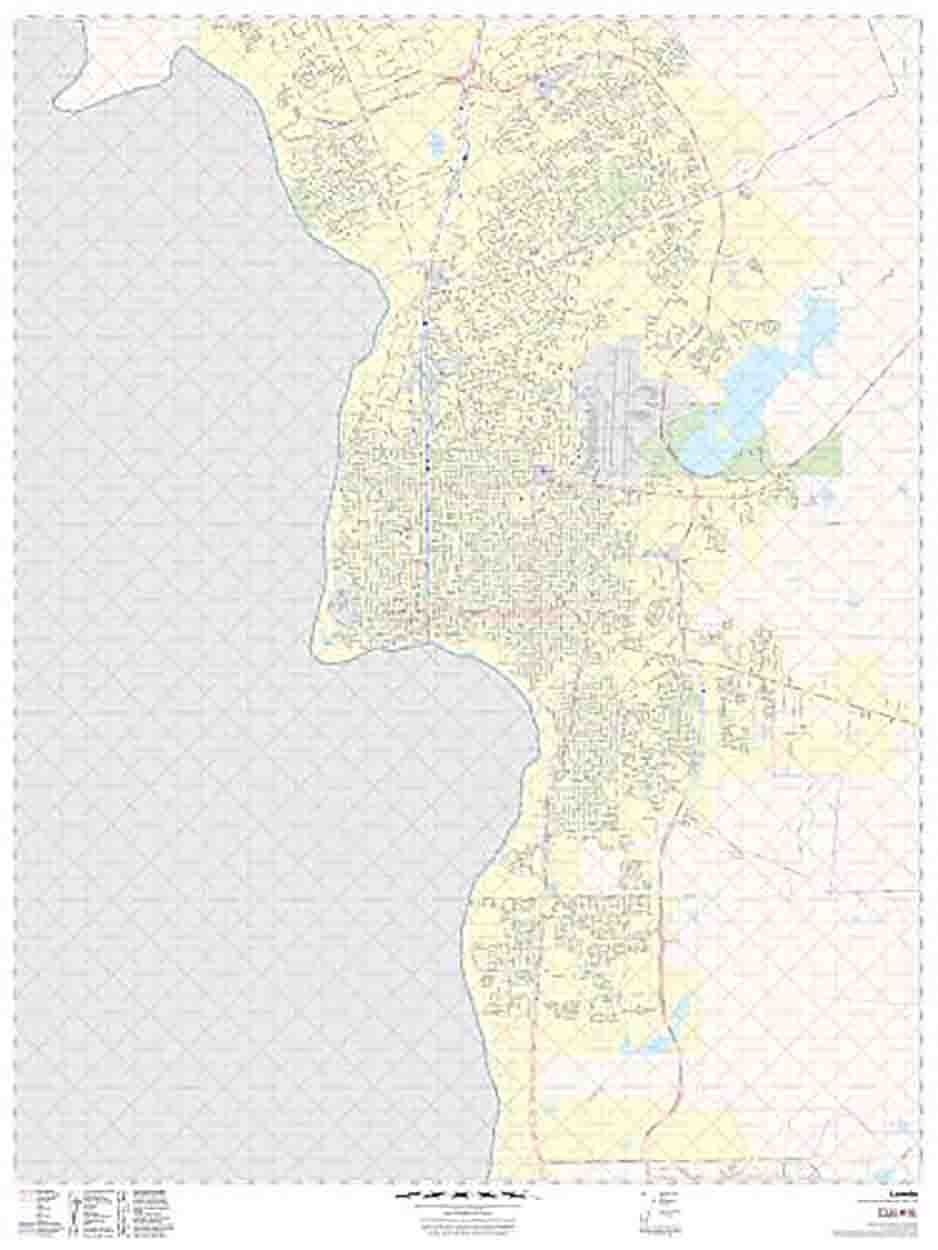 Laredo Wall Map by Map Sherpa