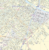 Waco Wall Map by Map Sherpa