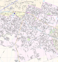 Temple Belton Killeen Wall Map by Map Sherpa