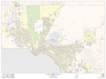 El Paso Wall Map by Map Sherpa