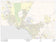 El Paso Wall Map by Map Sherpa