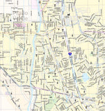 El Paso Wall Map by Map Sherpa