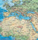 Decorative World Wall Map by Compart Maps
