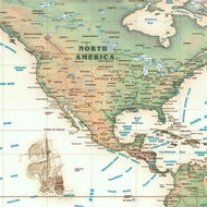 Legacy World Wall Map by Compart Maps