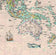 World Antique-Look Wall Map by Kappa Map Group