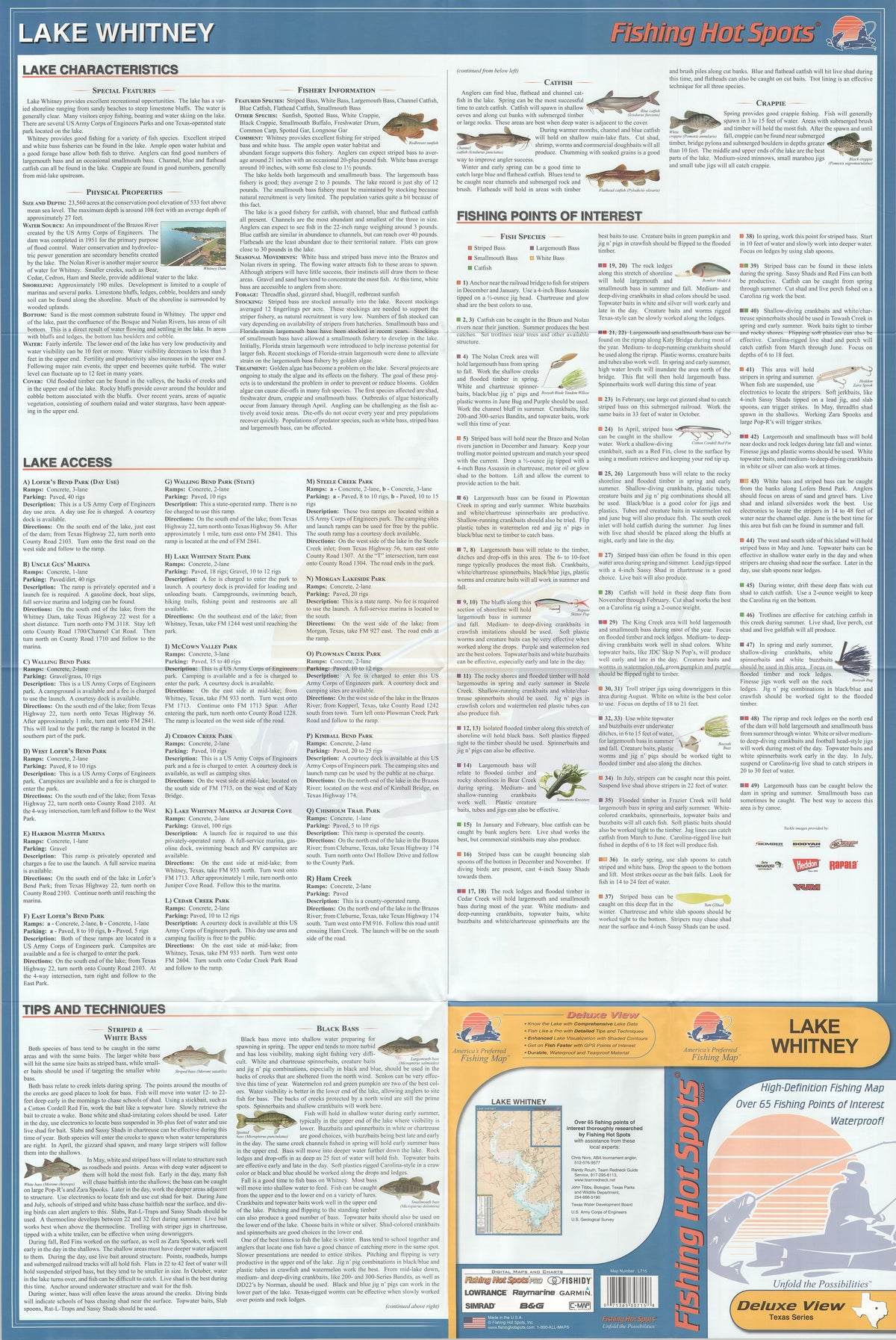 Lake Whitney by Fishing Hot Spots