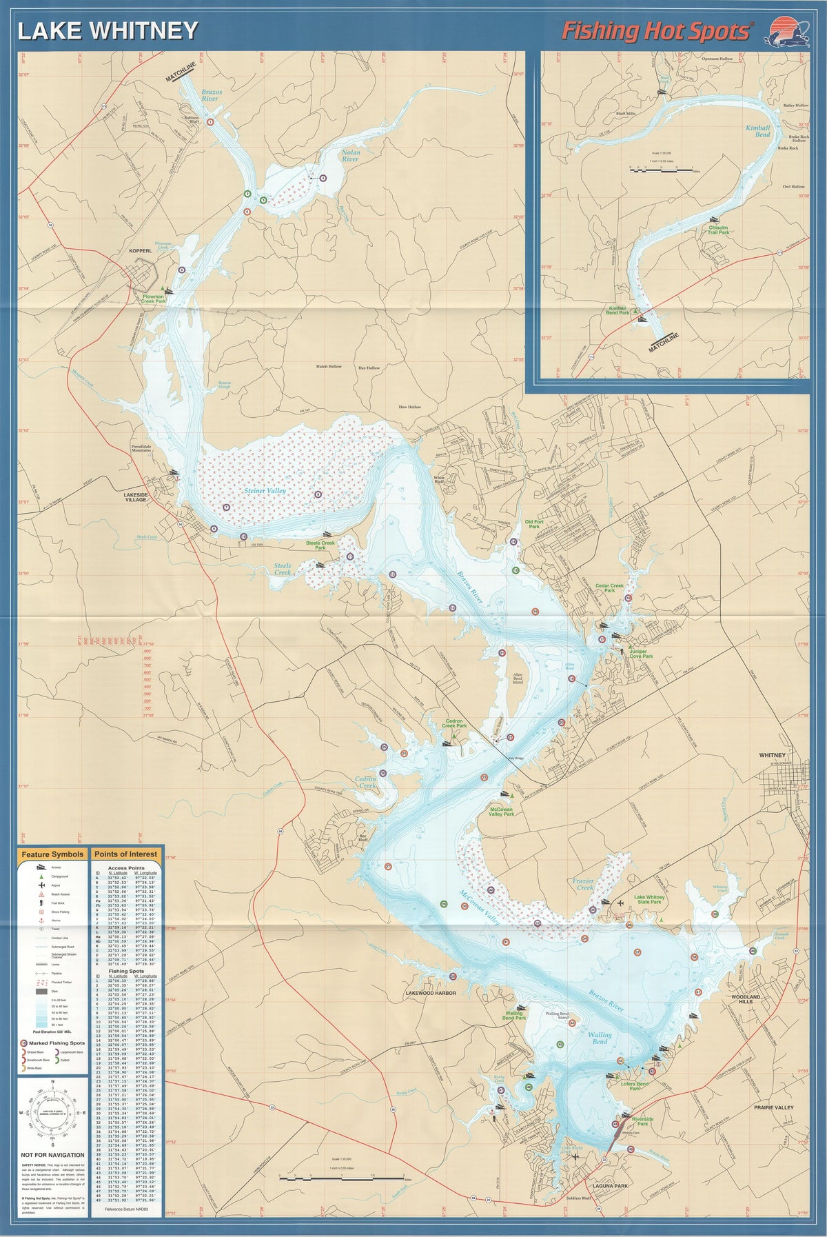 Wright Patman Lake by Fishing Hot Spots