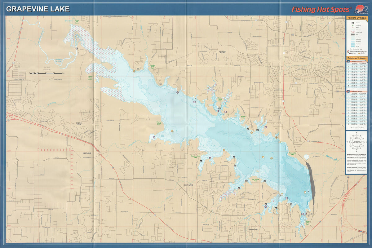 Grapevine Lake by Fishing Hot Spots