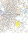 Greater Austin Area Major Arterial Wall Map by True North Publishing